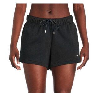 Black terry shorts